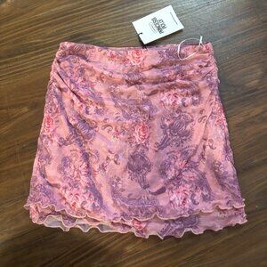 Princess Polly Gatti Mini Skirt Purple Size 2 Women’s Trendy Y2K Skirt